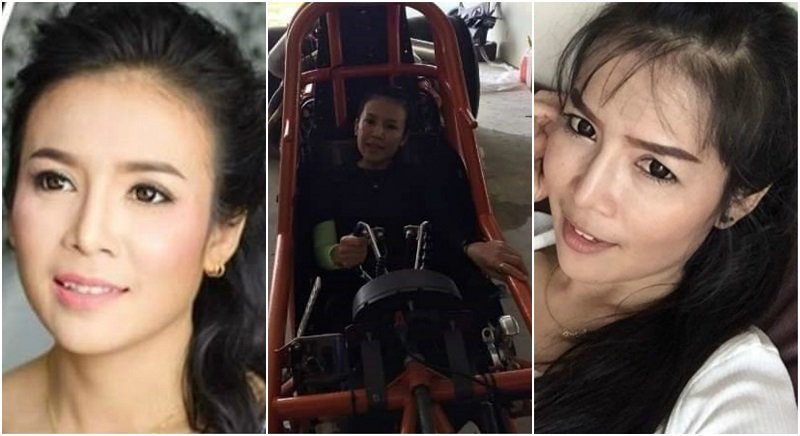 the woman was killed and chopped by her son