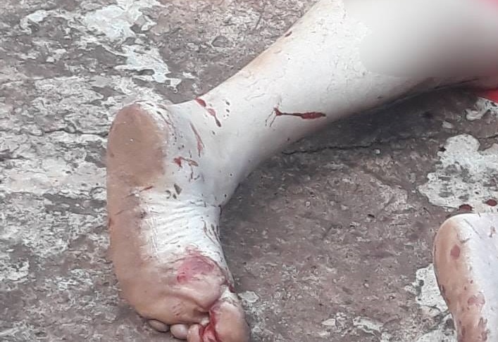 Fat daddy killed after money selfie