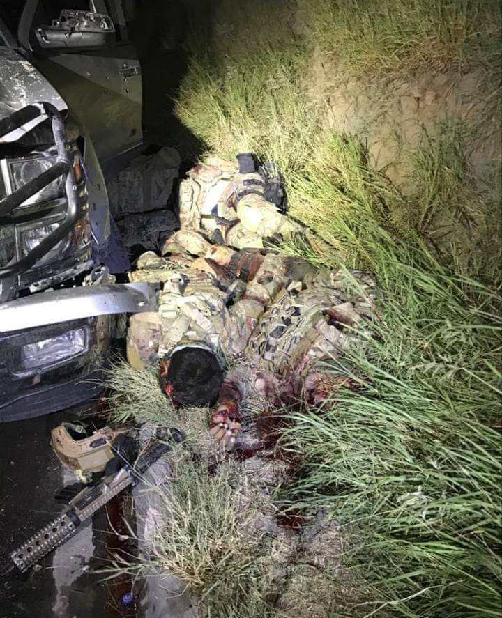 Assassins killed by the military