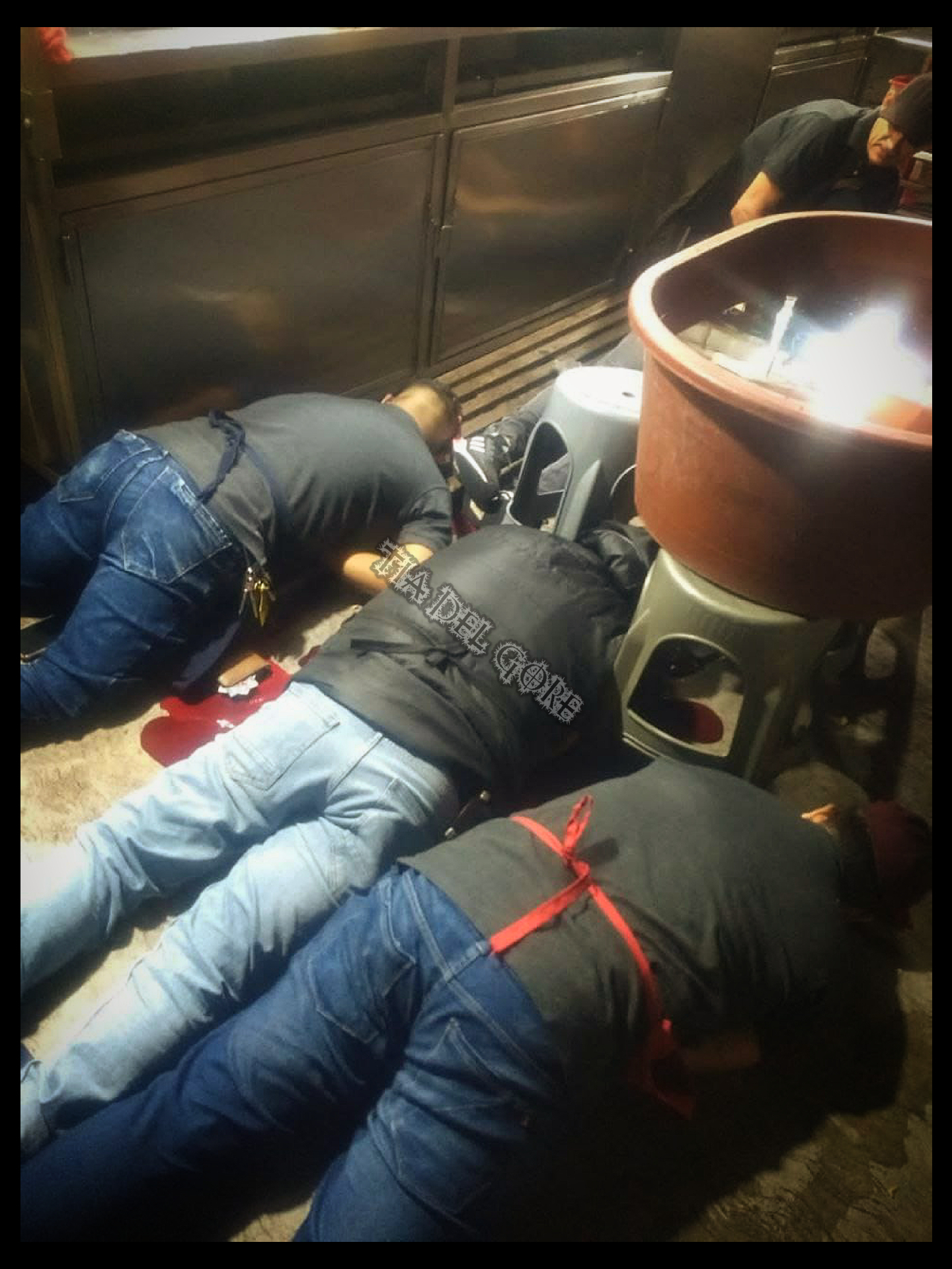 Taqueros killed in Salamanca, Guanajuato. México