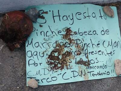 Body of woman dismembered by cartel members in Mexico (Photos)