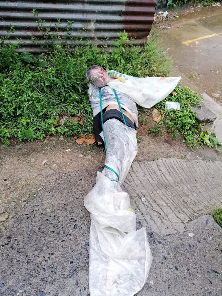 Female gang member found wrapped in plastic