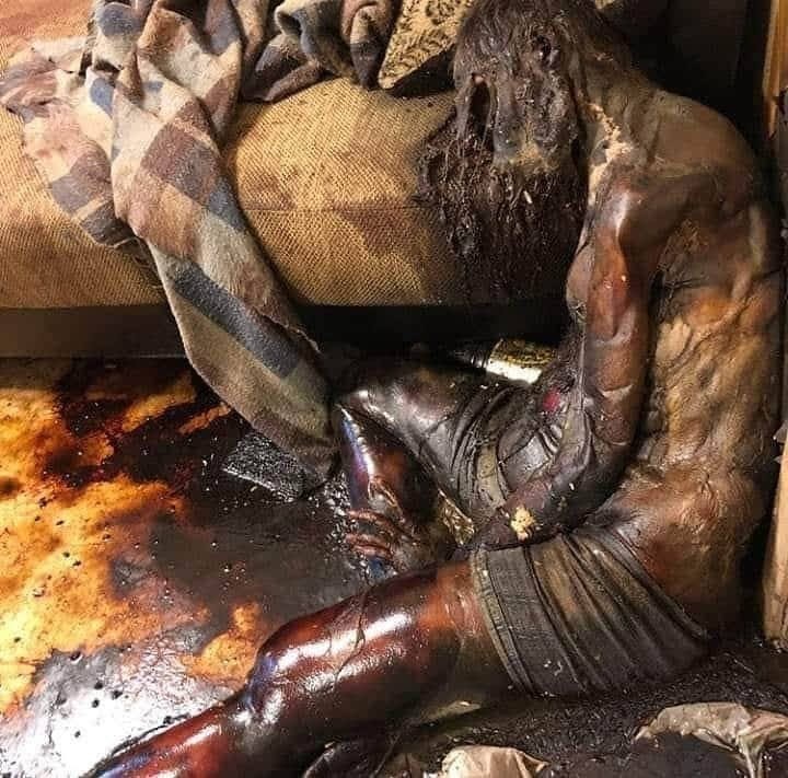 Three different crime scenes (pictures)