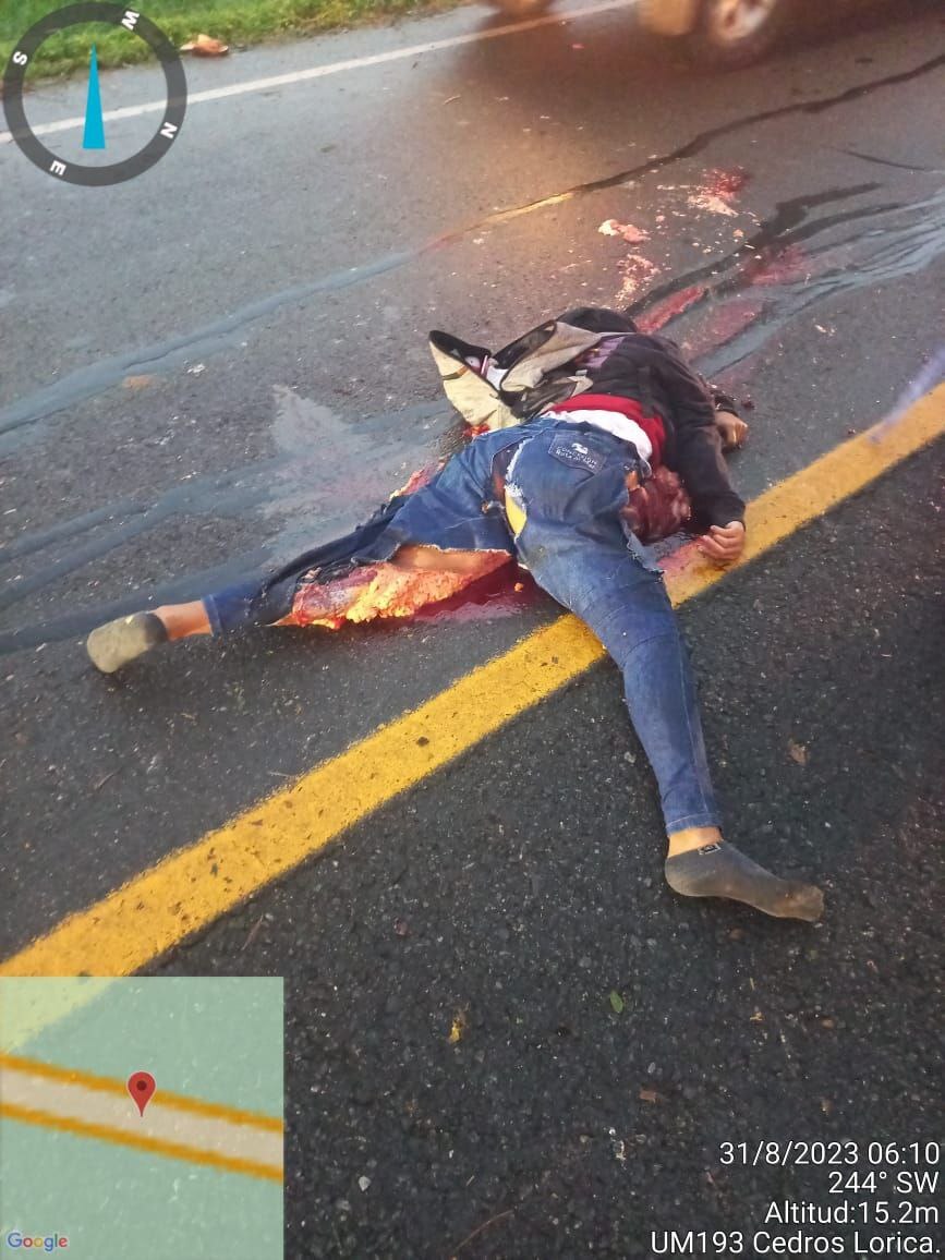 Young Woman Splattered