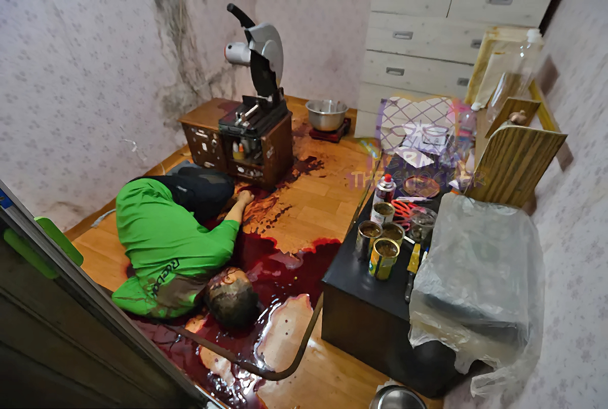 Man Commits Suicide By Cutting His Neck With A Cut-Off Saw