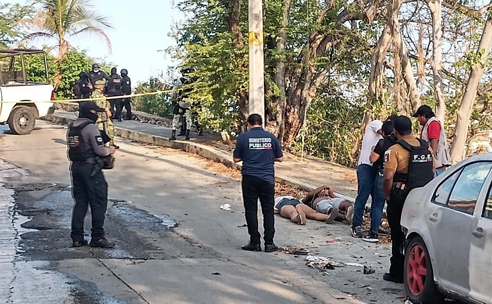 Young Couple Found Garroted in the Street