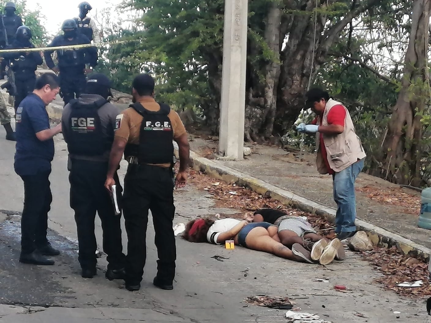 Young Couple Found Garroted in the Street