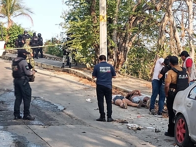 Young Couple Found Garroted in the Street