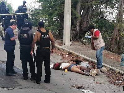 Young Couple Found Garroted in the Street