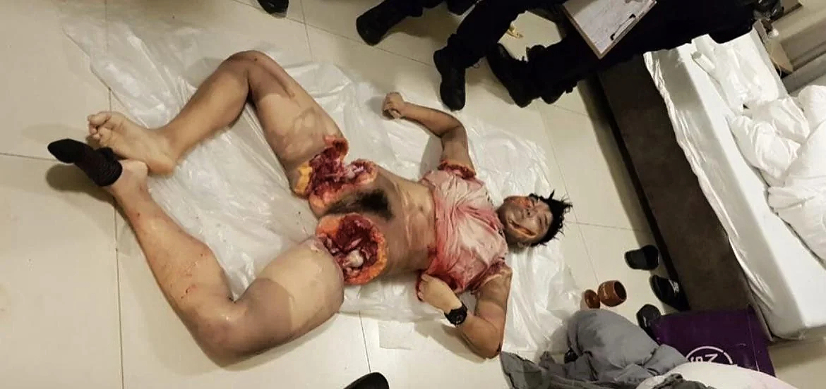 Woman found dismembered