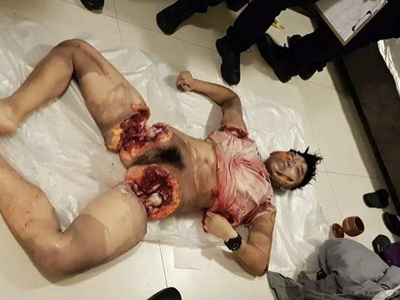 Woman found dismembered