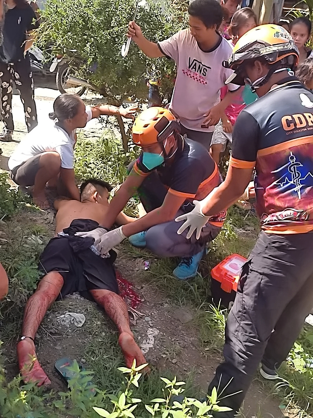 Hungry wife stabs drunk husband in the ass