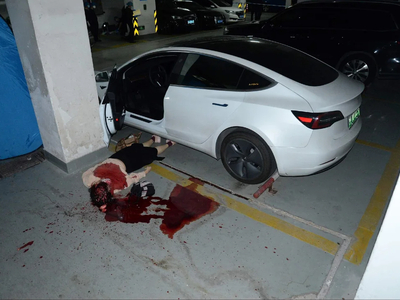 Chinese woman murdered (Examination footage)