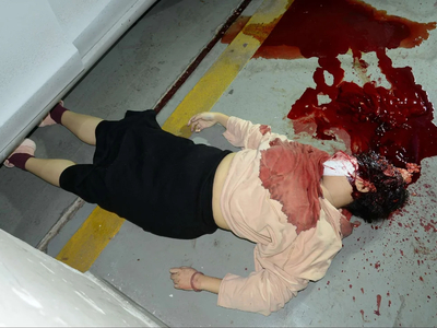 Chinese woman murdered (Examination footage)