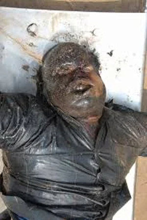 A mix of decaying corpses