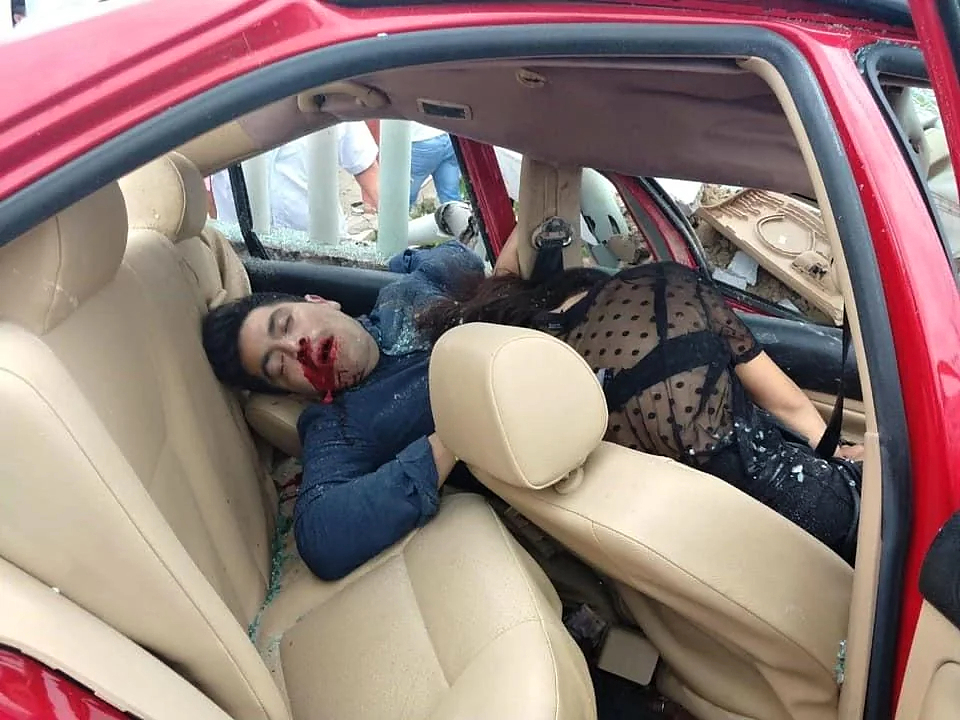 Young couple killed in high speed collision