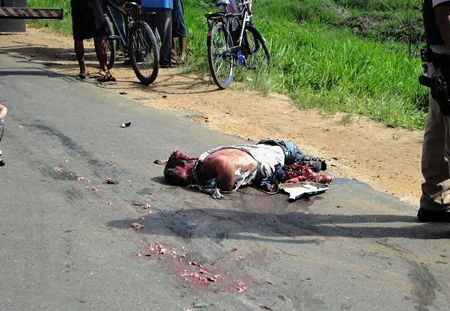 Man unfortunately hit by car and then by a truck