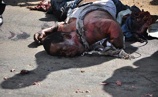 Man unfortunately hit by car and then by a truck