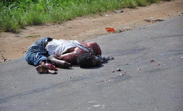 Man unfortunately hit by car and then by a truck