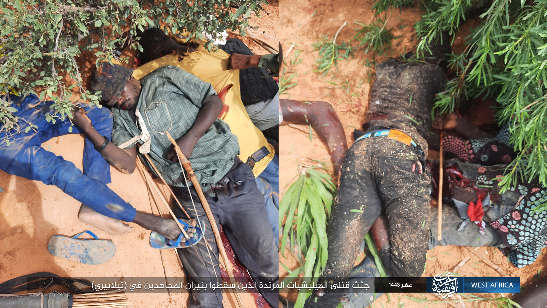 Photo report Dead apostate militias killed by Islamic State in Africa