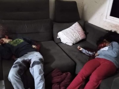 Hot Hispanic chick murdered in multi-hit.