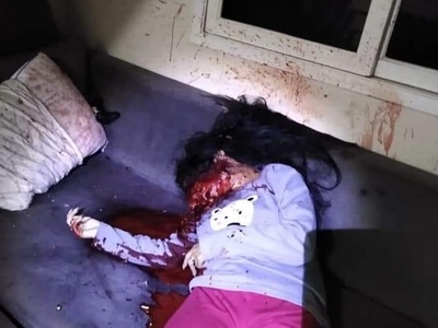 Hot Hispanic chick murdered in multi-hit.