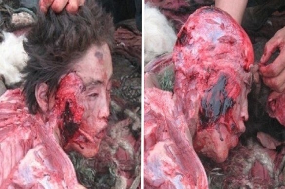 Tibetan Funeral Service Prepares Lunch for Vultures