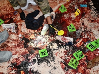 Robb Elementary school shooting crime scene photos