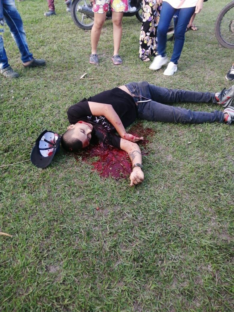 Killed in the street