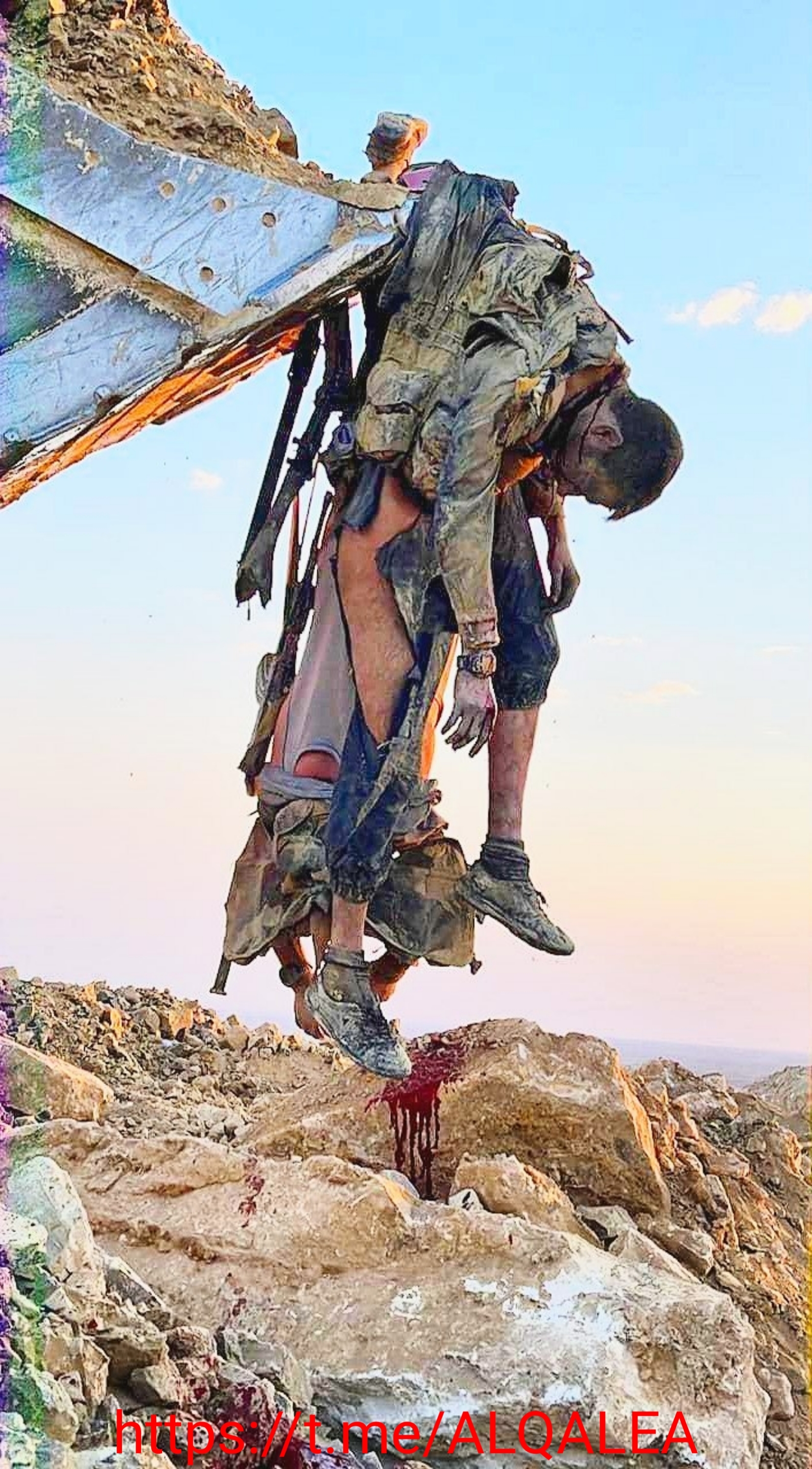 Iraq: 9 ISIS pigs were killed a few days ago by an air strike.