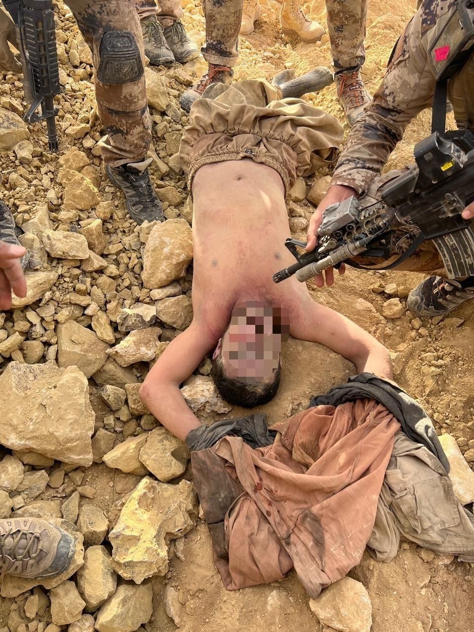 Iraq: 9 ISIS pigs were killed a few days ago by an air strike.