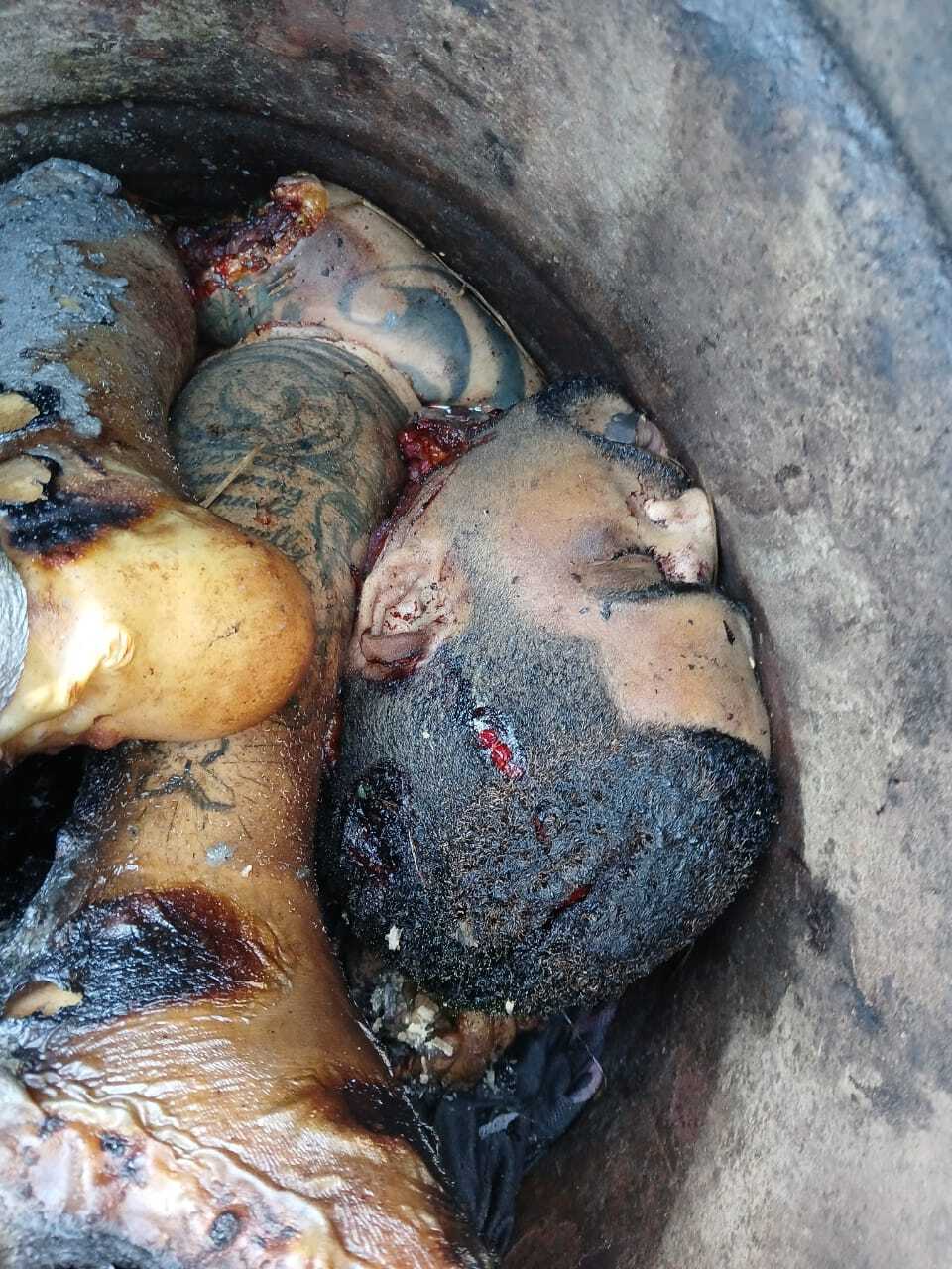 Drug dealer dismembered and burned