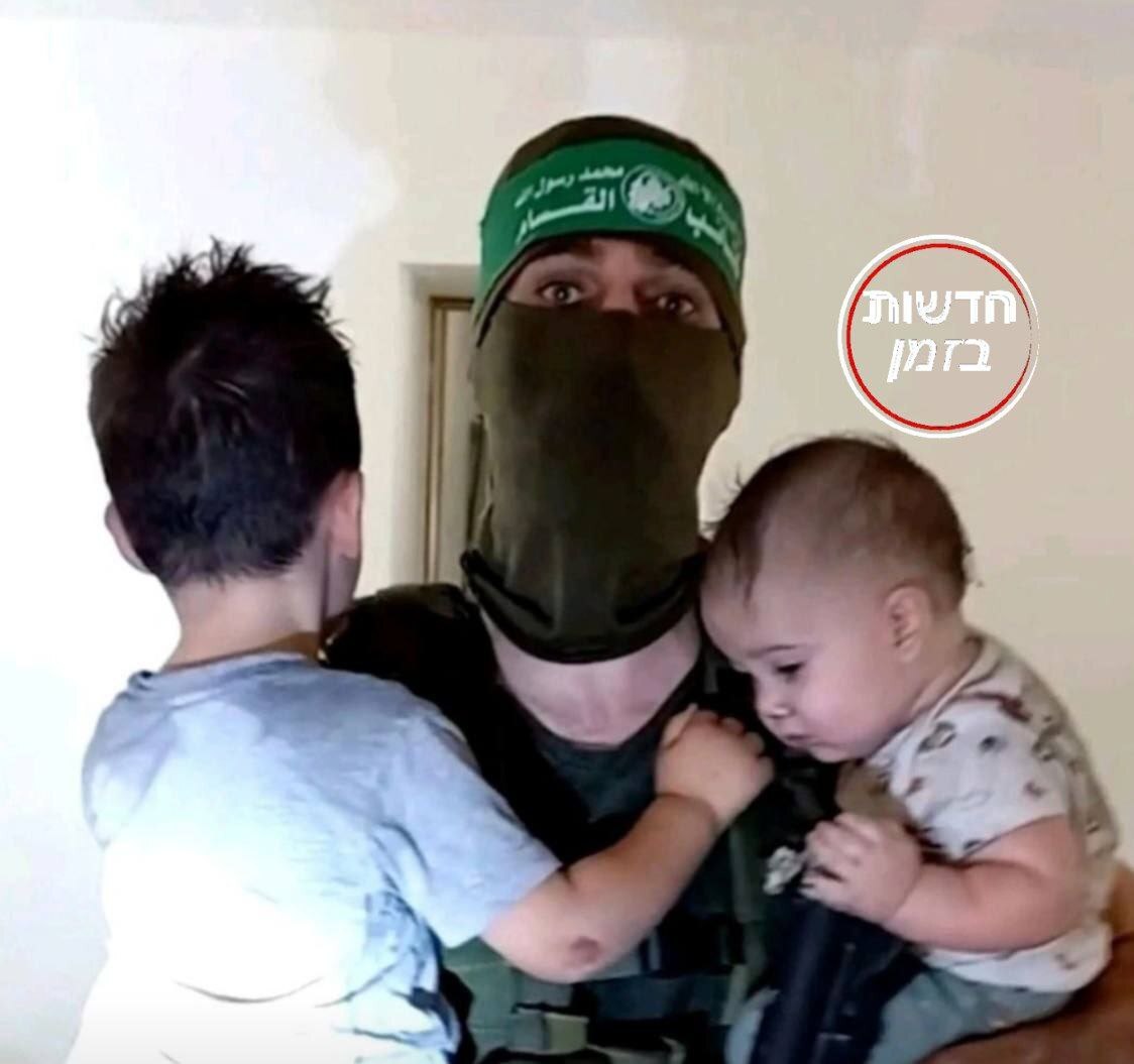 Little bit of what Hamas fighters left behind in Israel