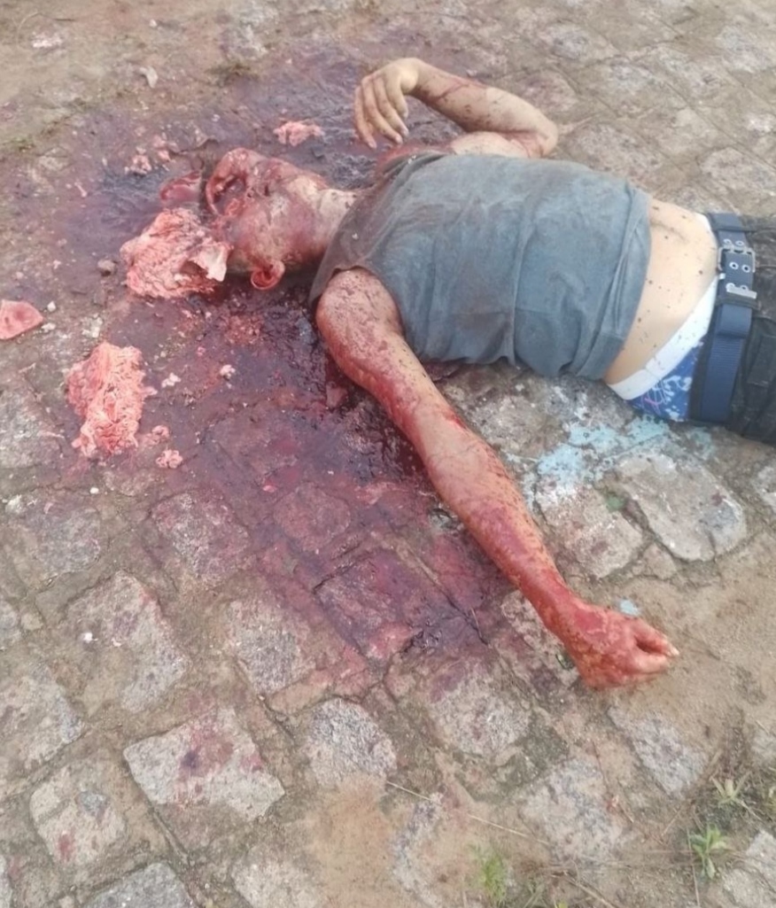 His Head Gets Crushed By Stone