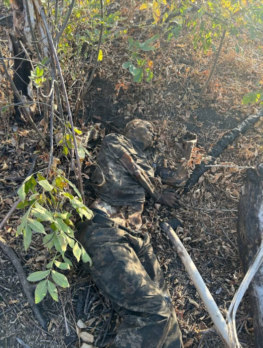 9 Ukrainians serving as fertilizer.