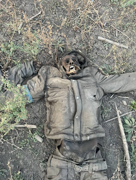 9 Ukrainians serving as fertilizer.