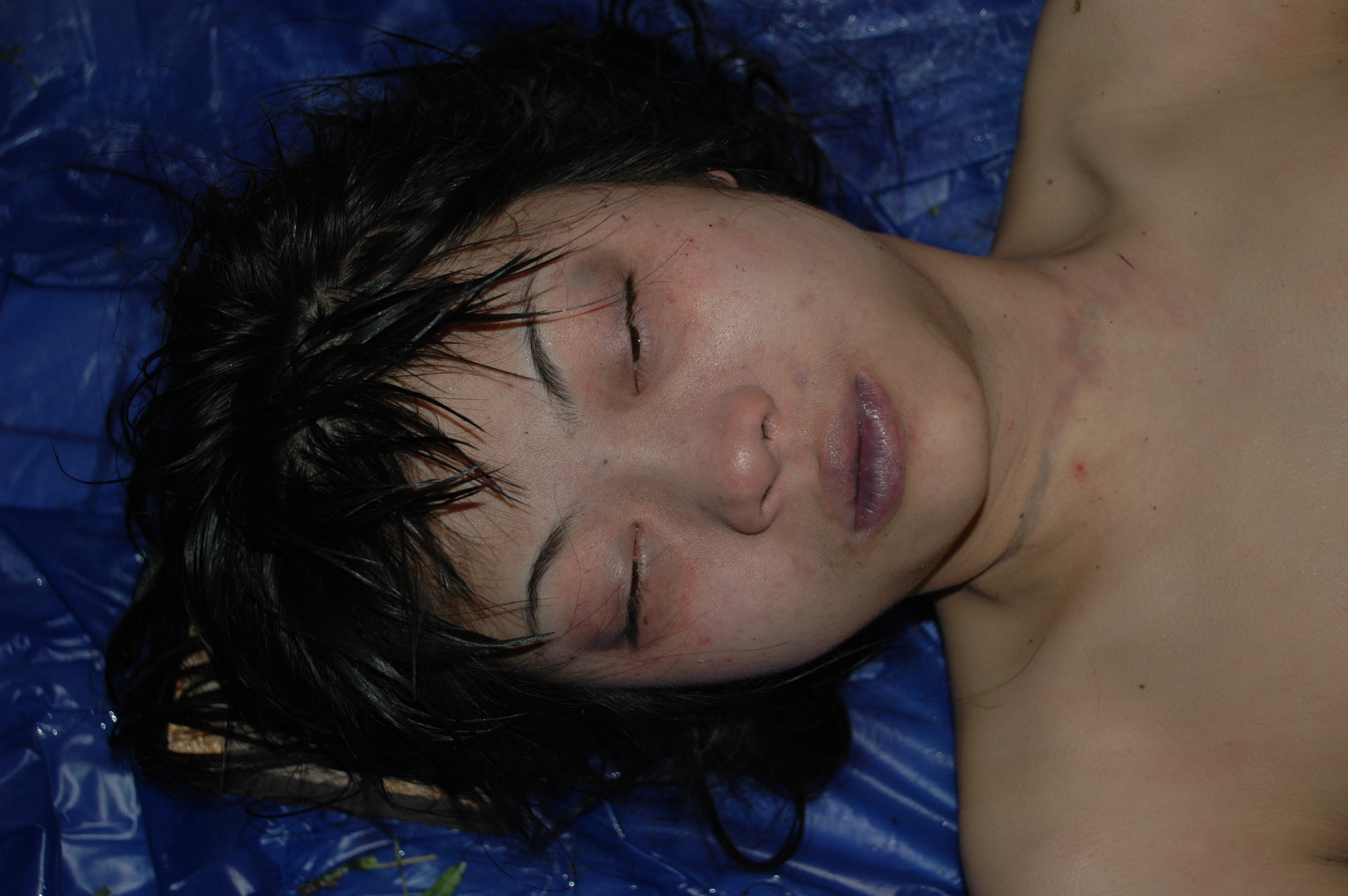 Cute Chinese girl murdered