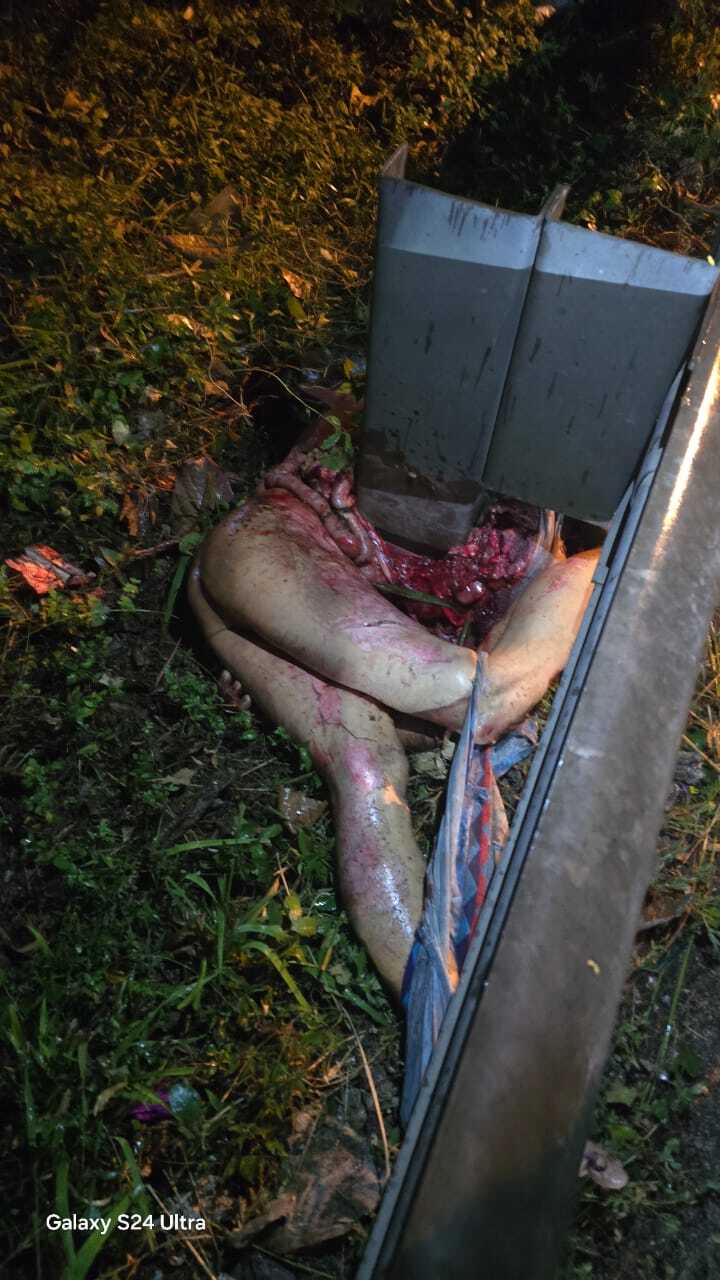 AFTERMATH : PEDESTRIAN HIT BY A SPEEDING CAR