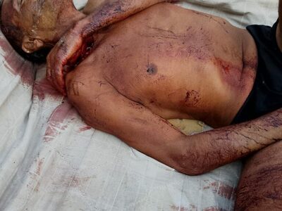 Murdered with several stab wounds to the body