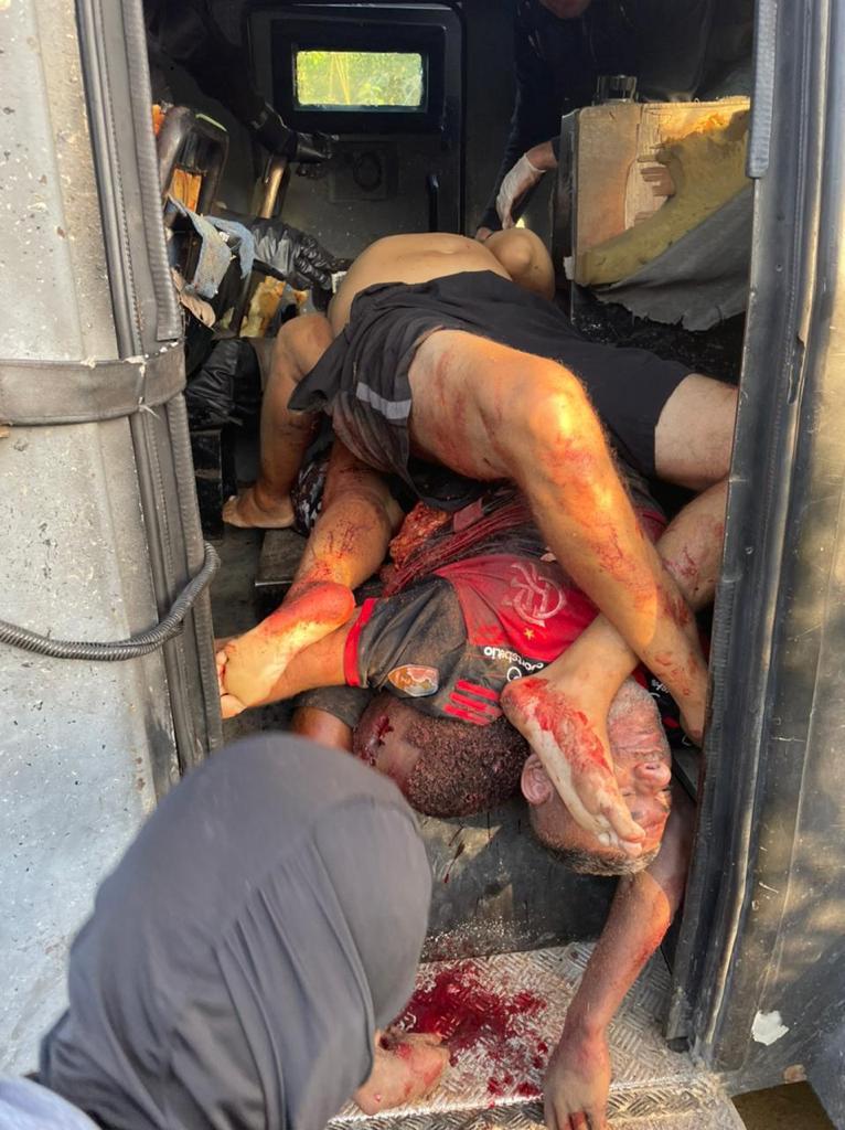 Hello Kitty Drug Dealers are Butchered in Sao gonçalo , Brasil.