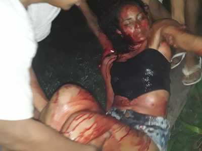 Pretty Woman Slashed and Stabbed to Death.