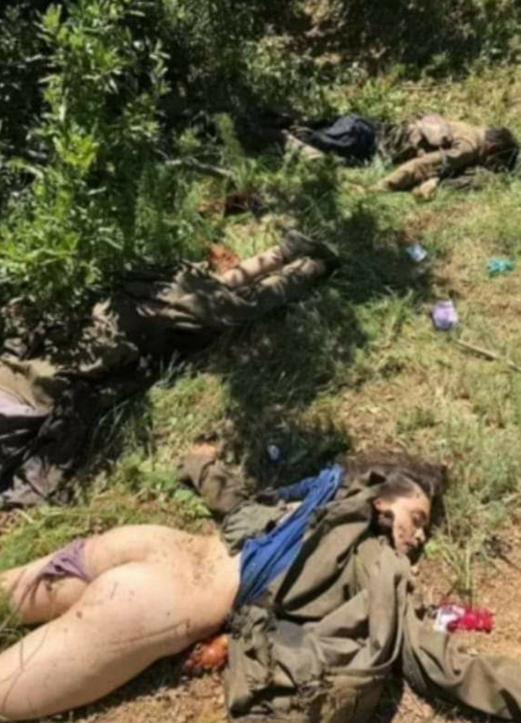 New Dead Female Pkk Soldiers Collection