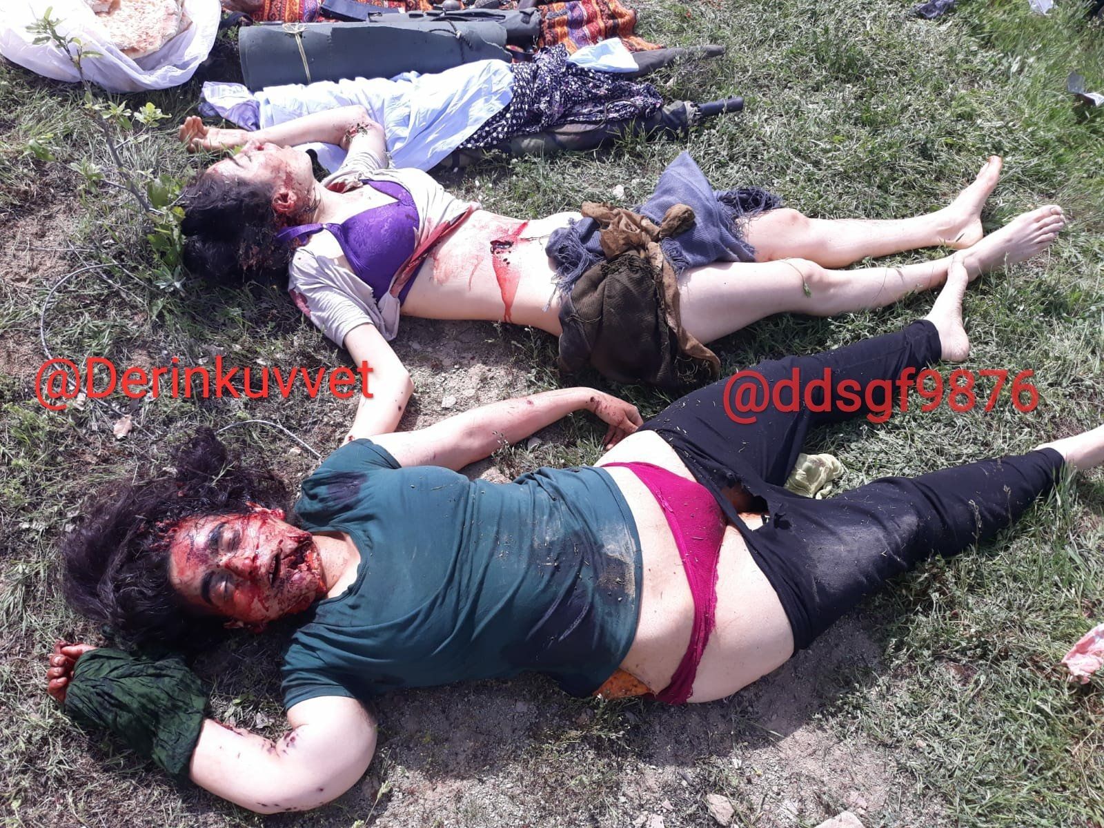 New Dead Female Pkk Soldiers Collection