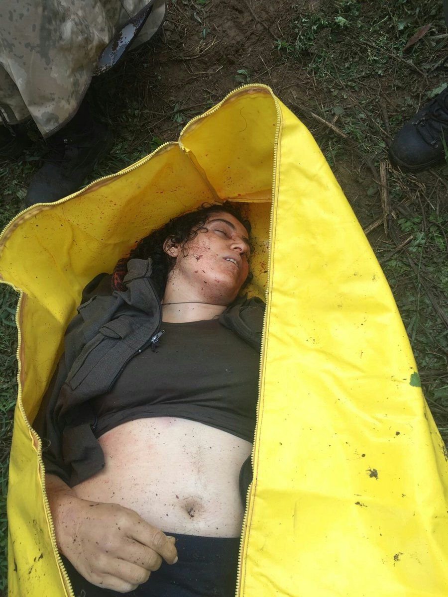 New Dead Female Pkk Soldiers Collection