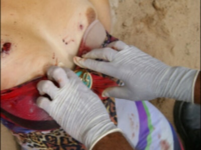 Another woman killed by a gang in Brazil.