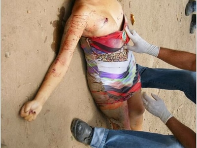 Another woman killed by a gang in Brazil.