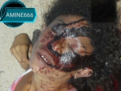 skinny Brazilian hooker get a head shoot in her way to home