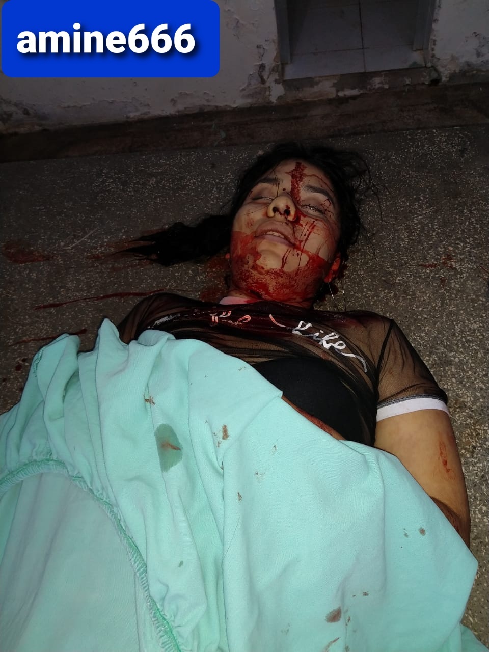 Girl Takes a Fatal Round During Shootout, Brazil.