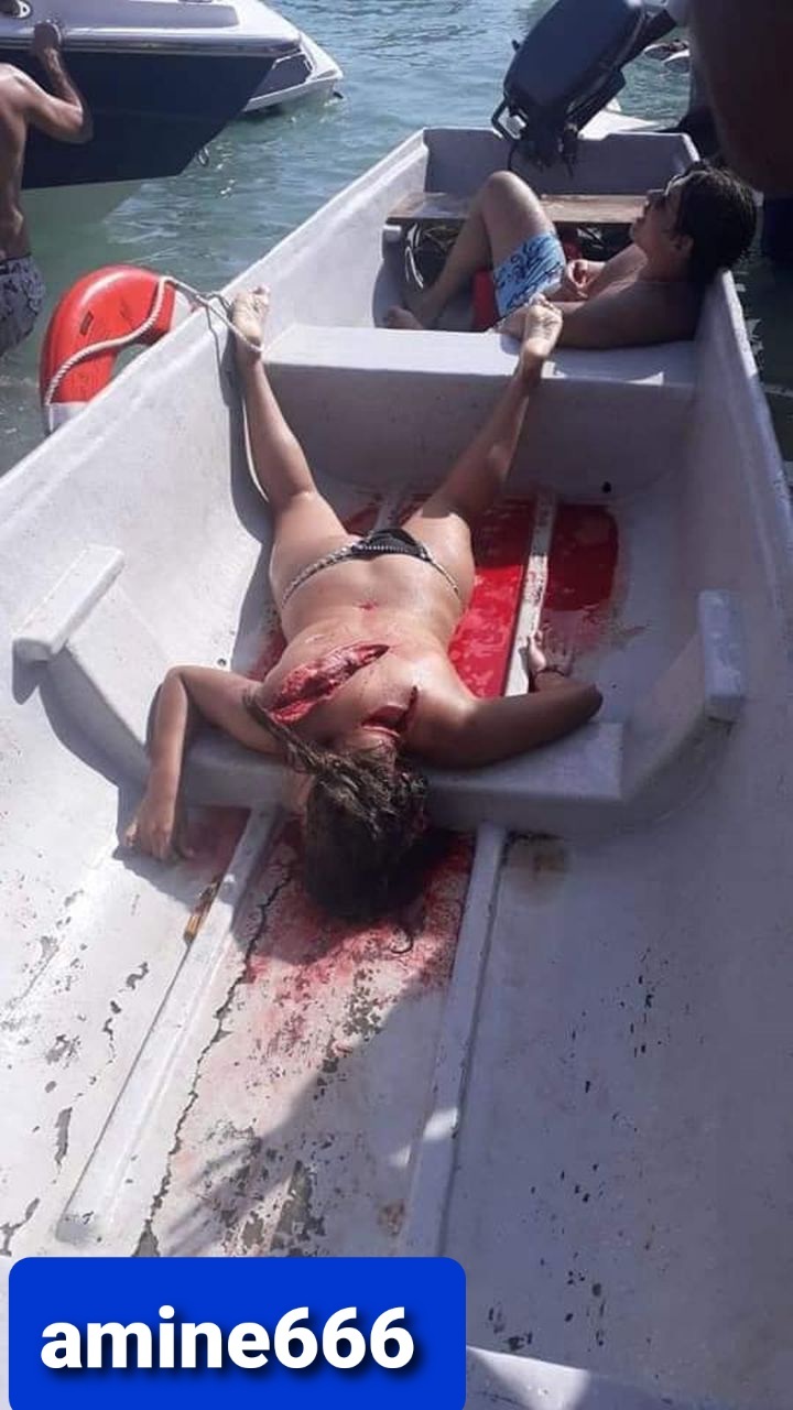 Sexy Brazilian girl killed by boat propeller