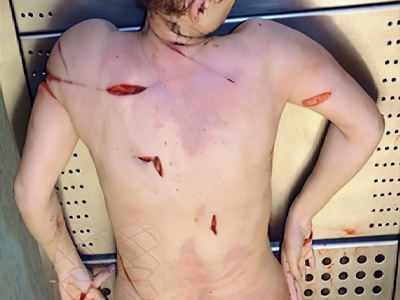 French young man had enough from the shit of his mother